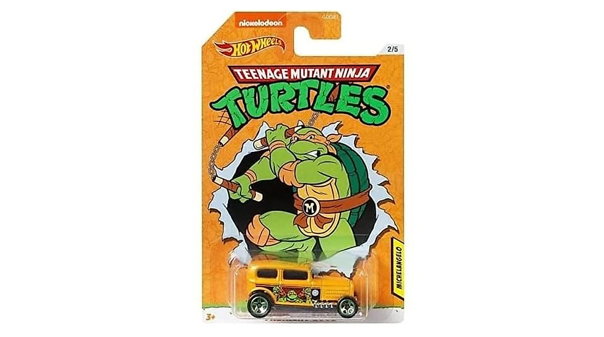 Hot Wheels TMNT Complete Set Of 5 Vehicles Ninja Turtles Toys