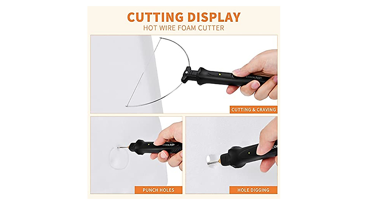 Cooltop 18W Hot Wire Foam Cutter Kit For Precise Crafting