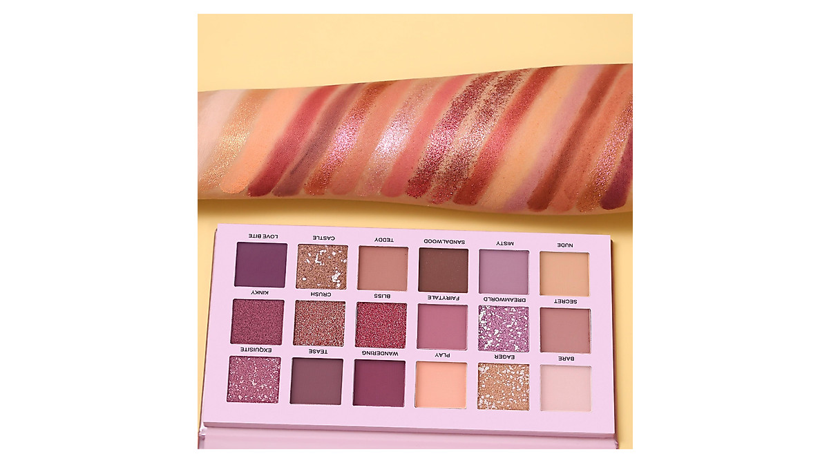UCANBE Professional 18 Colors Aromas Nude Eyeshadow Palette Long