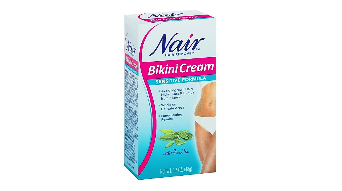 Nair Sensitive Bikini Cream Quick Easy Hair Removal