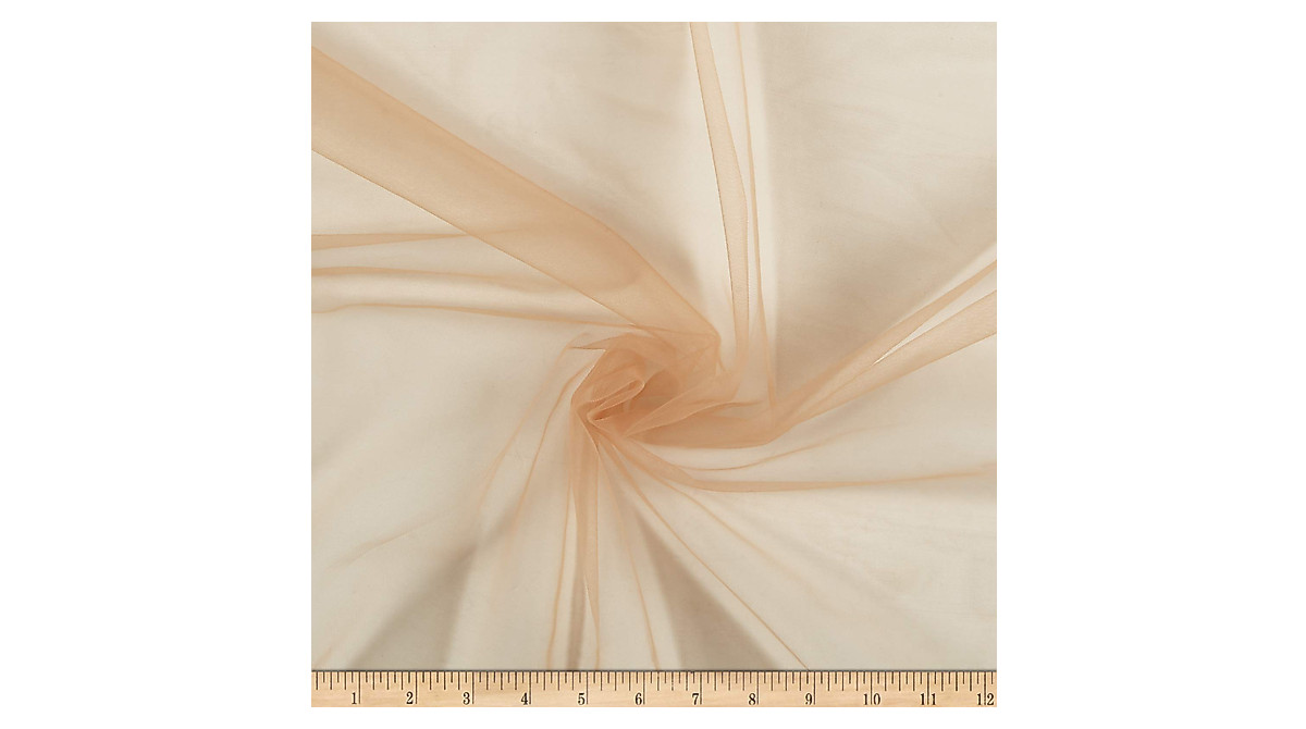 Micro Stretch Mesh In Nude Premium Fabric By The Yard