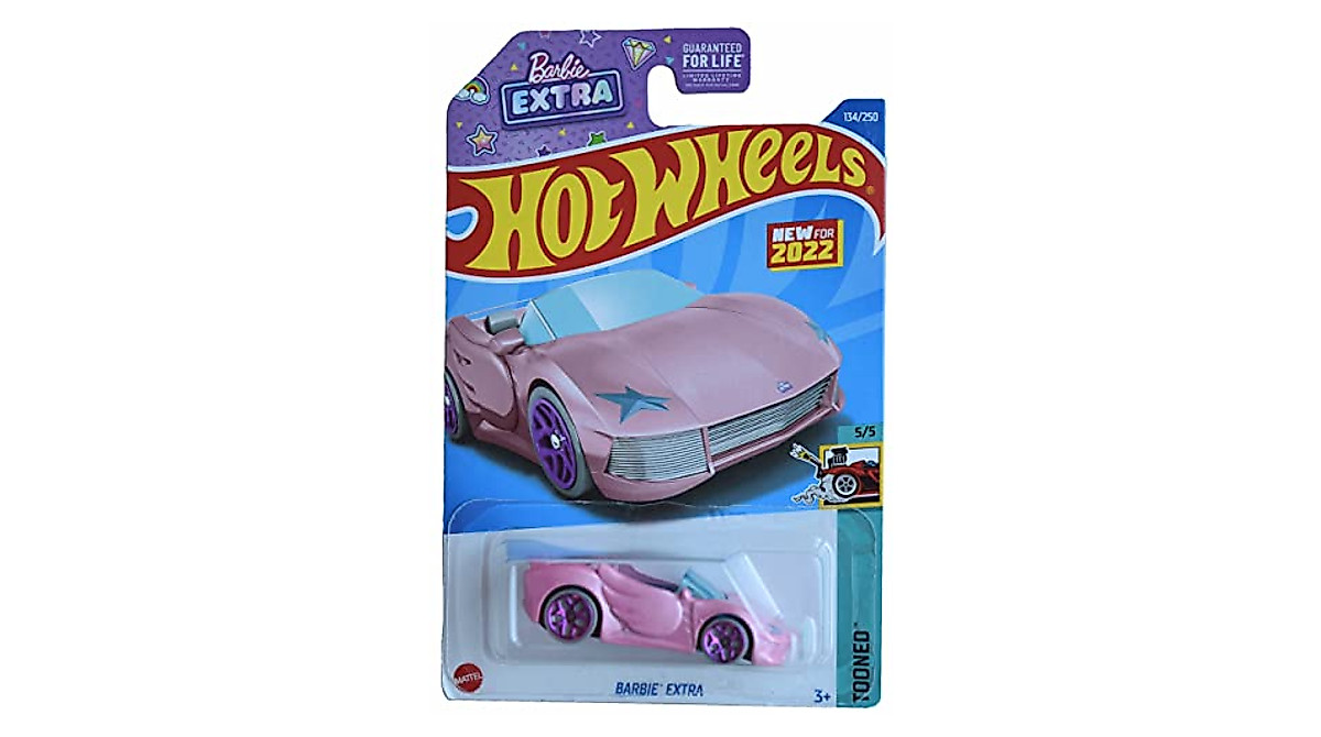 Buy Hot Wheels Barbie Extra Tooned Pink Model
