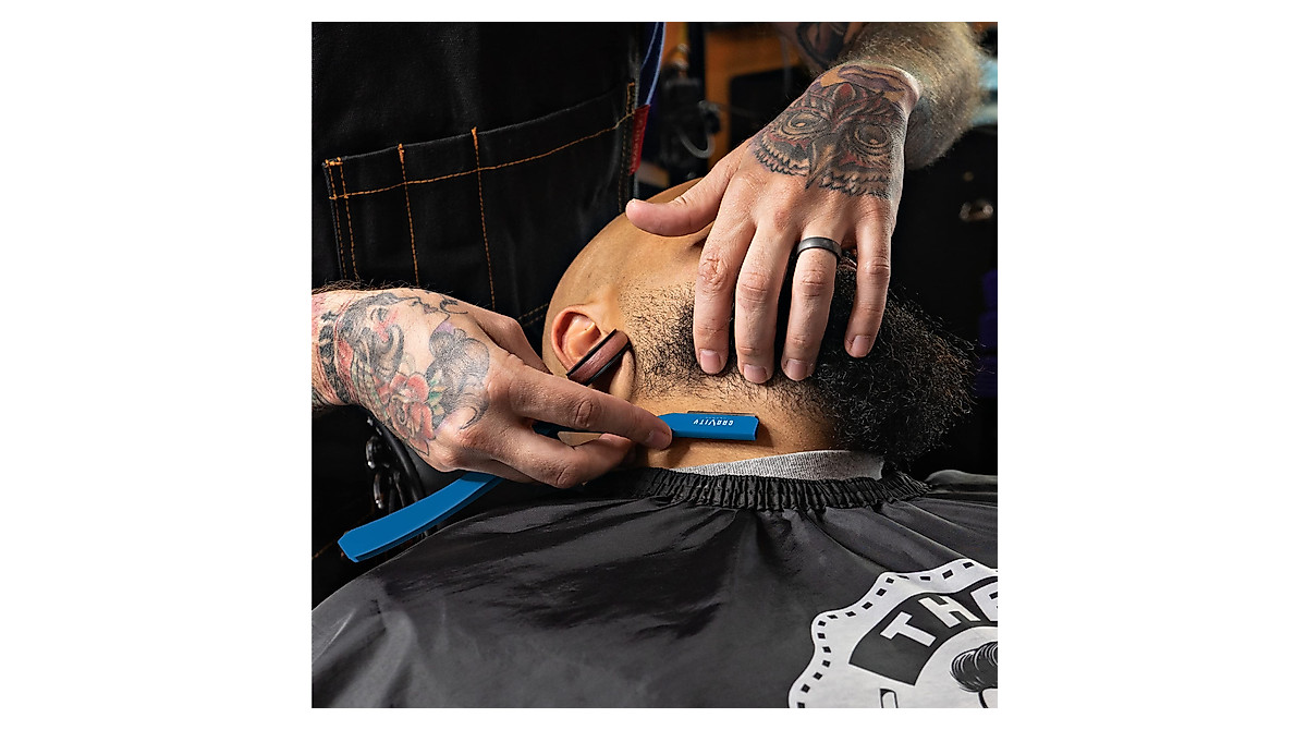 Professional Straight Razor Kit with Gravity Blades | Precision Shave