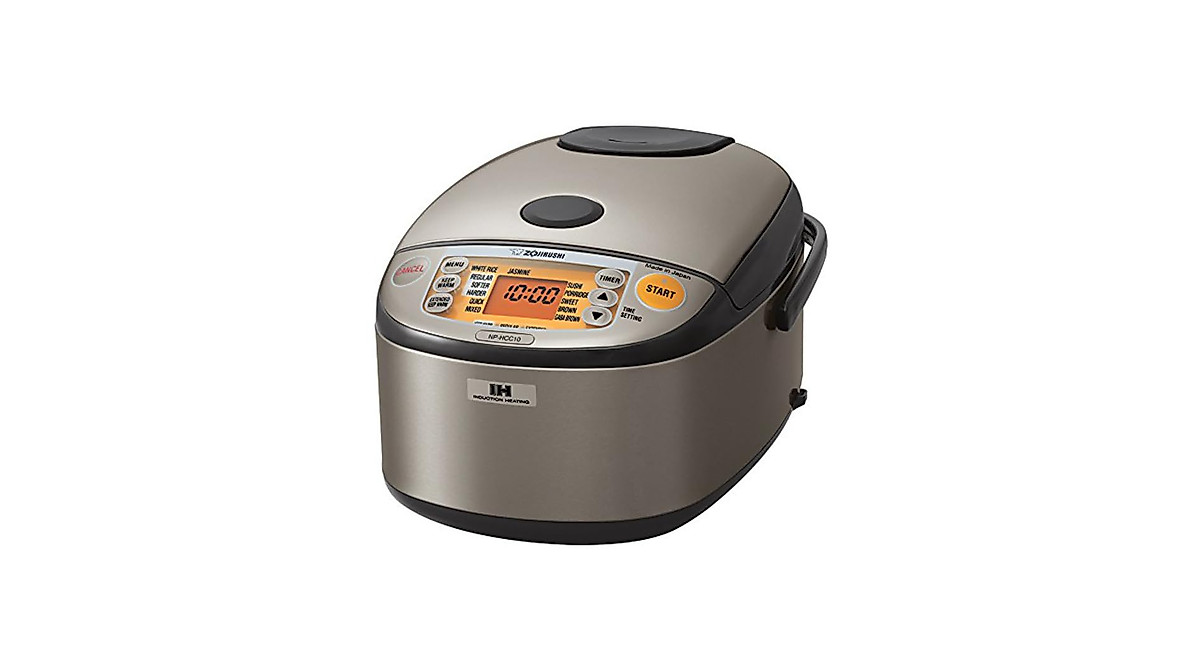 Zojirushi NP-HCC18XH Induction Rice Cooker - 1.8L Stainless Gray