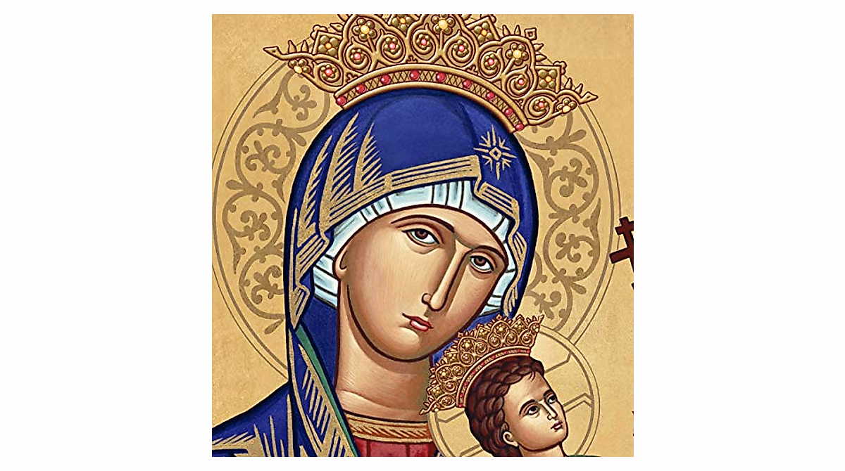 Our Lady of Perpetual Help Icon - 8x10 Byzantine Sacred Art