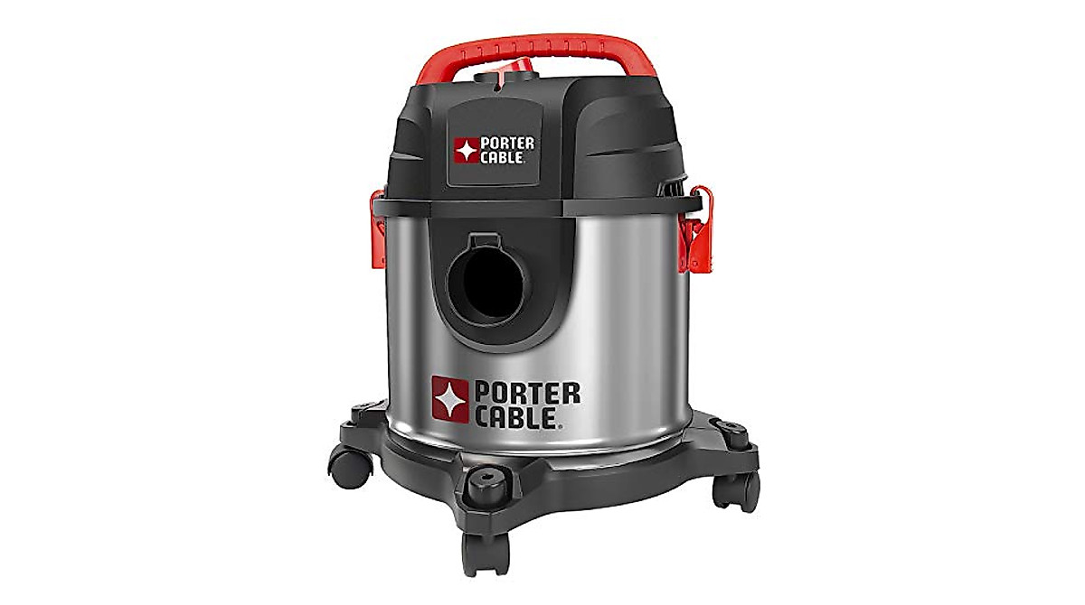 PORTER-CABLE 4-Gallon Wet/Dry Vacuum | Power &amp; Portability