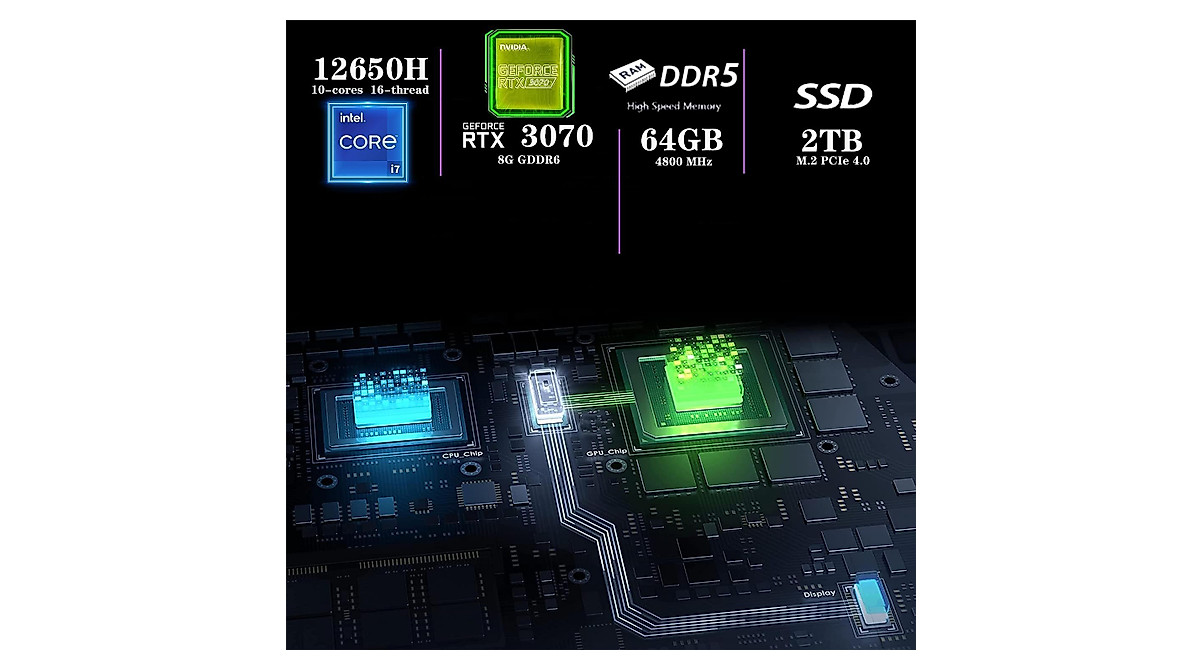 ASUS TUF Dash Gaming Laptop - Intel i7, RTX 3070