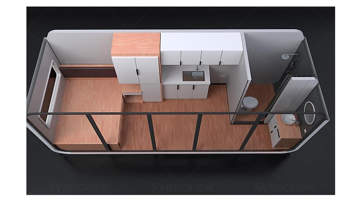 Modular Tiny Home Pod 20FT for B&B and Outdoor Living