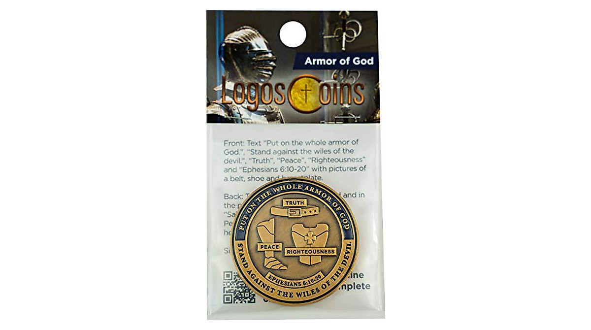 Armor of God Coin | Christian Gift & Encouragement