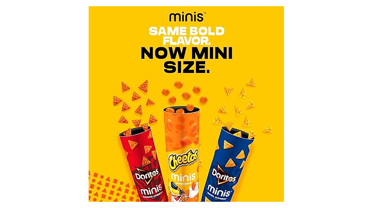 Cheetos Minis Canisters: Cheddar Snacks, Pack of 6