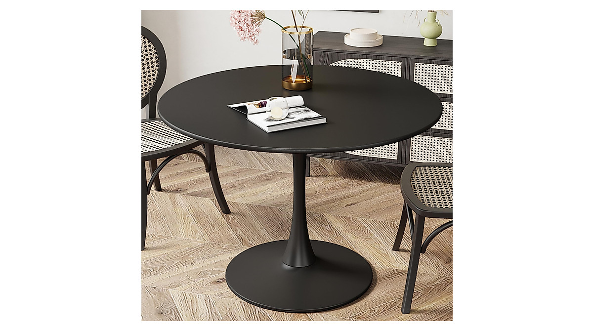 Recaceik Modern Round Dining Table for Stylish Dining