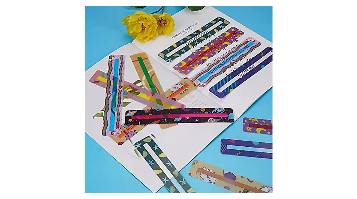Guided Reading Highlight Colored Overlays for Kids and Dyslexia | 32 pcs