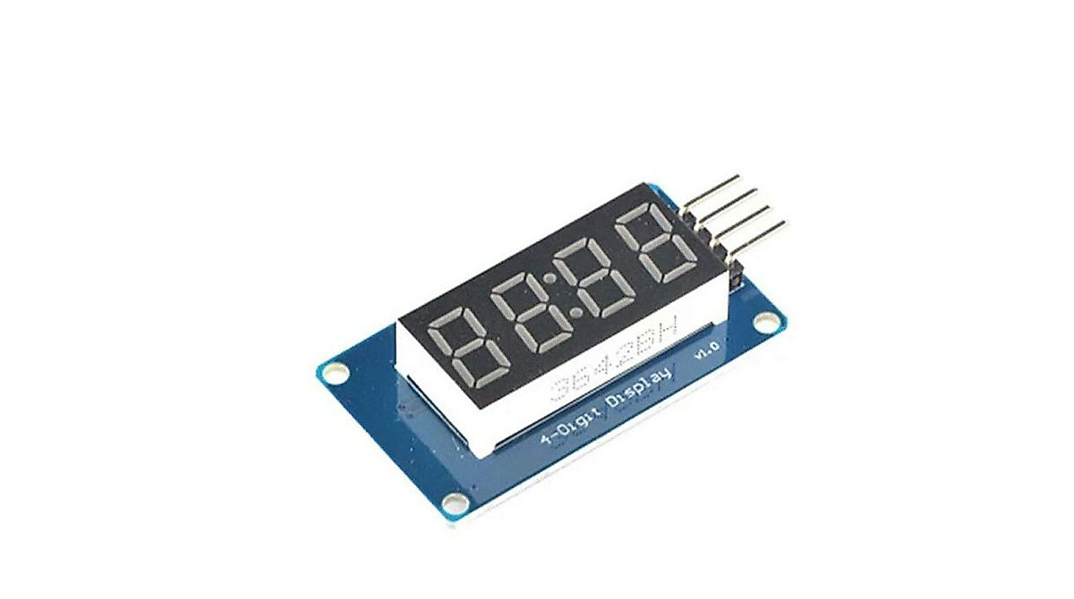 TM1637 4 Digit LED Display Module for Arduino & Raspberry Pi