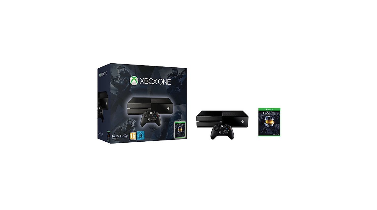 Xbox One Halo Master Chief Bundle - 500GB Console with Games