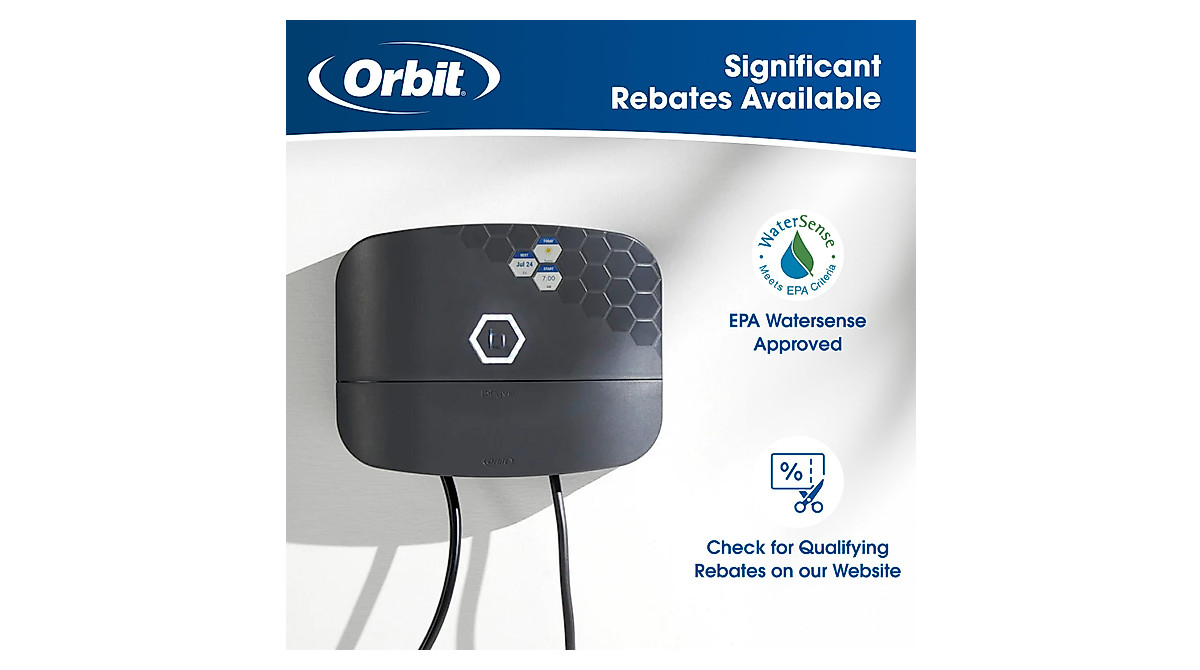 Orbit B-hyve XR: Smart 8-Zone Sprinkler Controller with Alexa