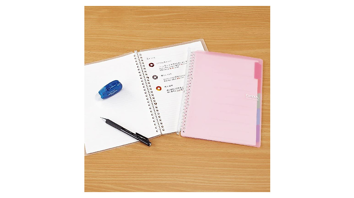 Kokuyo A5 Smart Ring Binder - Slim & Stylish Notebook