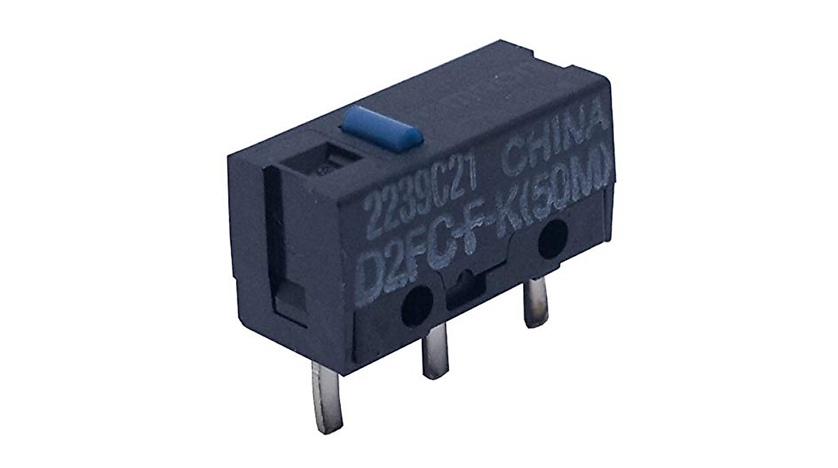 Omron 4-Pack Micro Switches D2FC-F-K(50M) for Gaming Mice