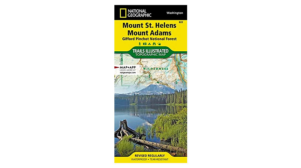 Explore Mount St. Helens & Adams with Our National Geographic Map