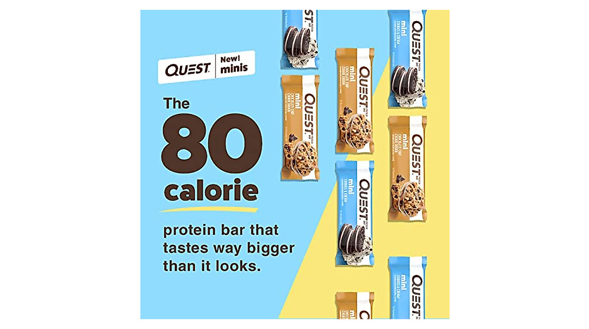 Quest Nutrition Mini Protein Bars Bundle - High Protein, Low Carb Snack