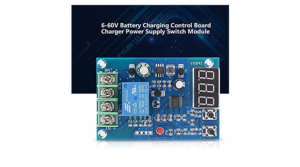 Adjustable Charging Controller Module for Vehicles & Solar