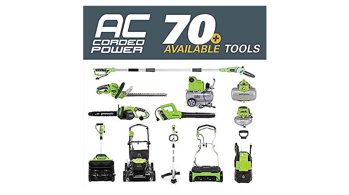 Greenworks 10 Amp 16-inch Corded Mower - Powerful & Versatile Lawn Care