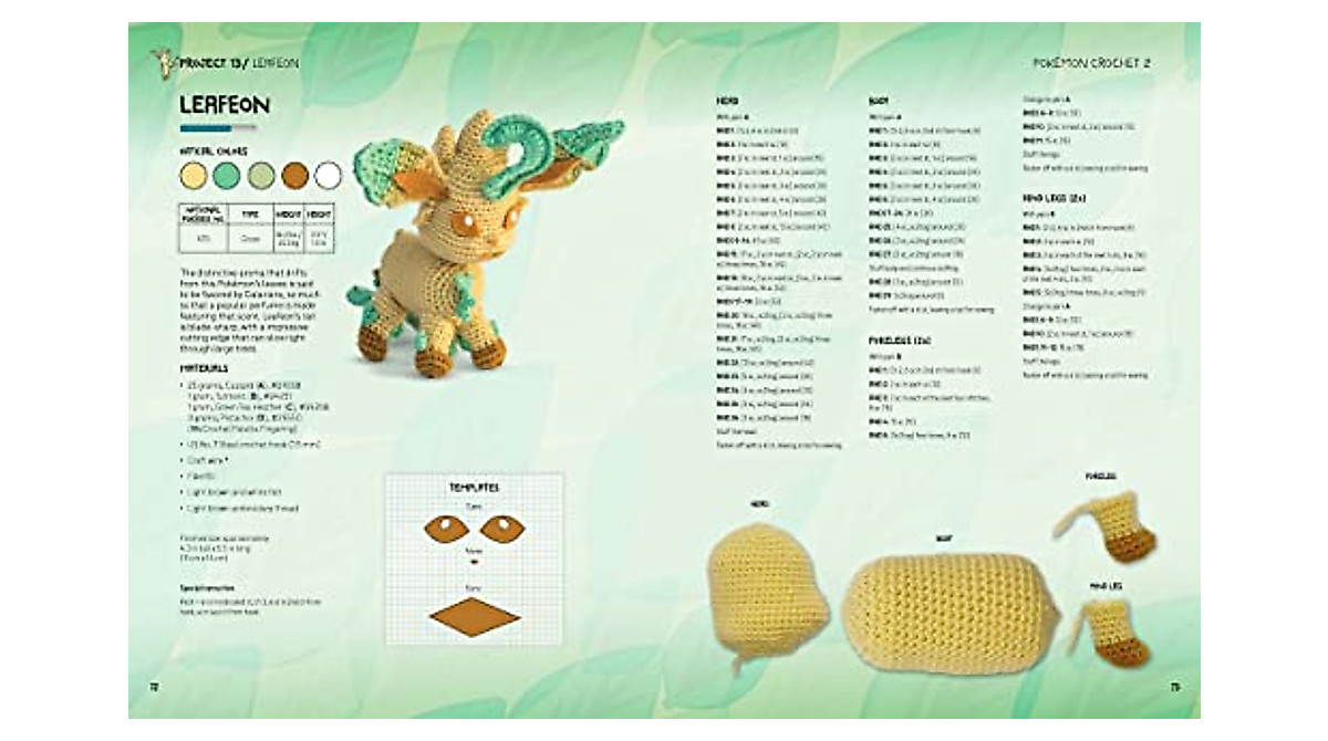 Pokémon Crochet Vol 2: 20 Amigurumi Patterns to Create