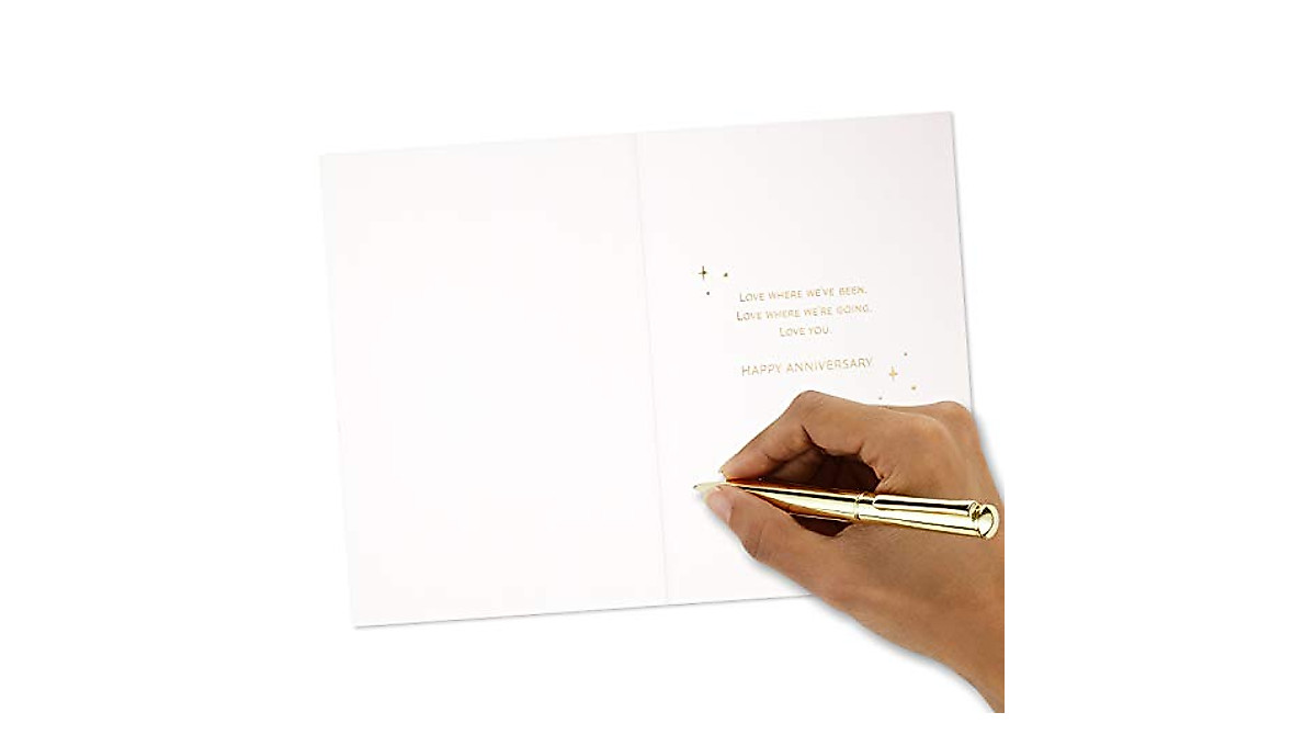 Hallmark Signature Wooden Anniversary Card | Unique Love Keepsake