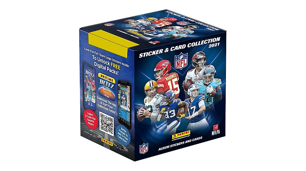 NFL Panini 2021 Football Sticker Collection Box - 50 Packs