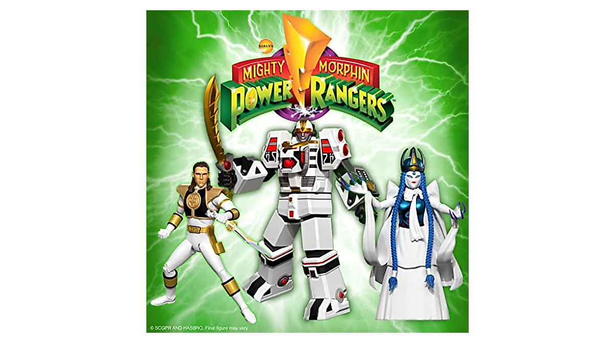 Super7 Ultimates White Ranger Action Figure - 7