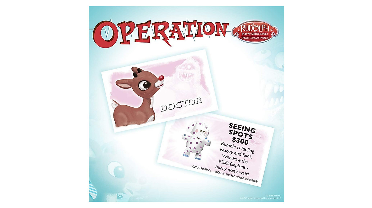 Operation Rudolph The Red Nosed Reindeer Board Game | Holiday Classic