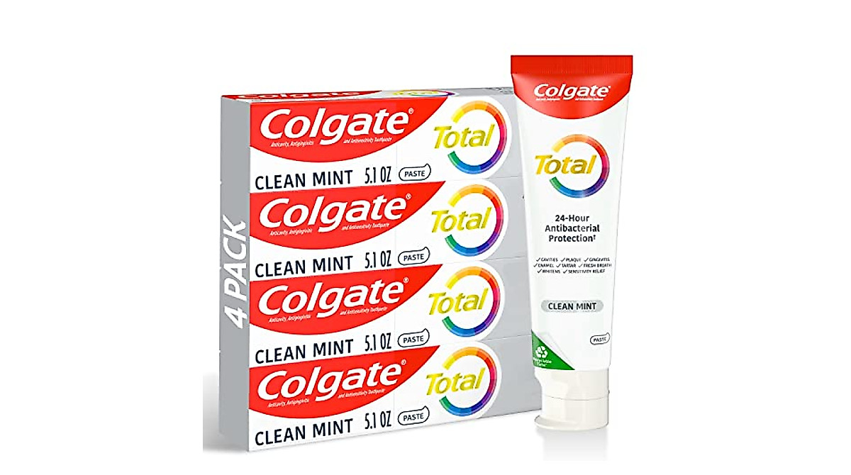 Colgate Total Clean Mint Toothpaste - 10 Benefits for Sensitive Teeth