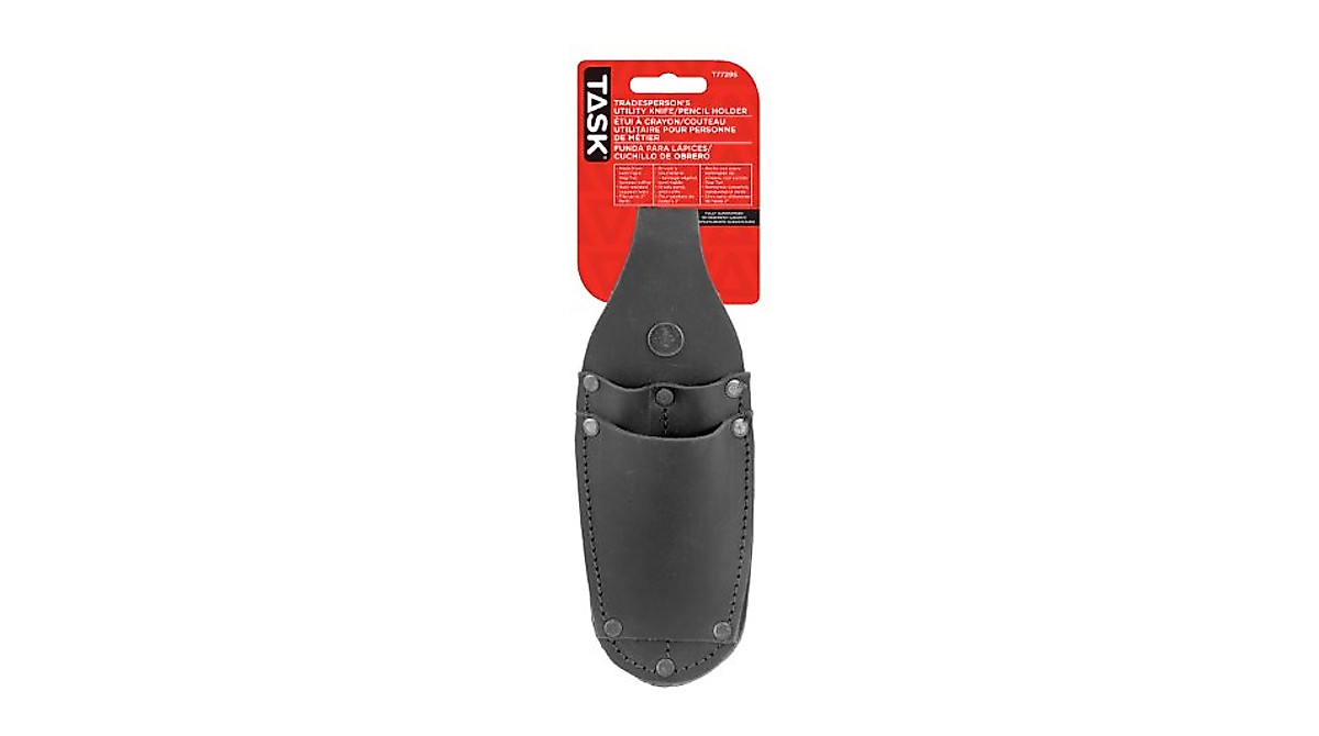 Task T77296 Leather Utility Knife & Pencil Holder