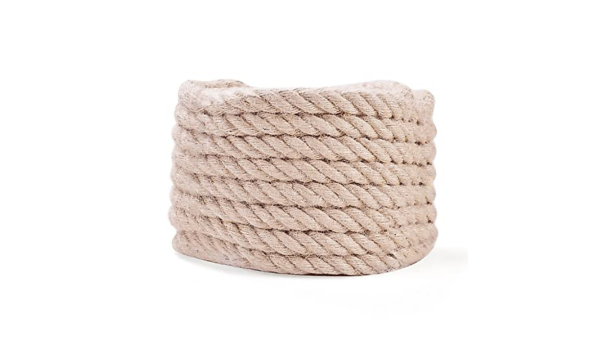 Buy Strong Natural Jute Rope for Indoor & Outdoor Use | 50 Feet