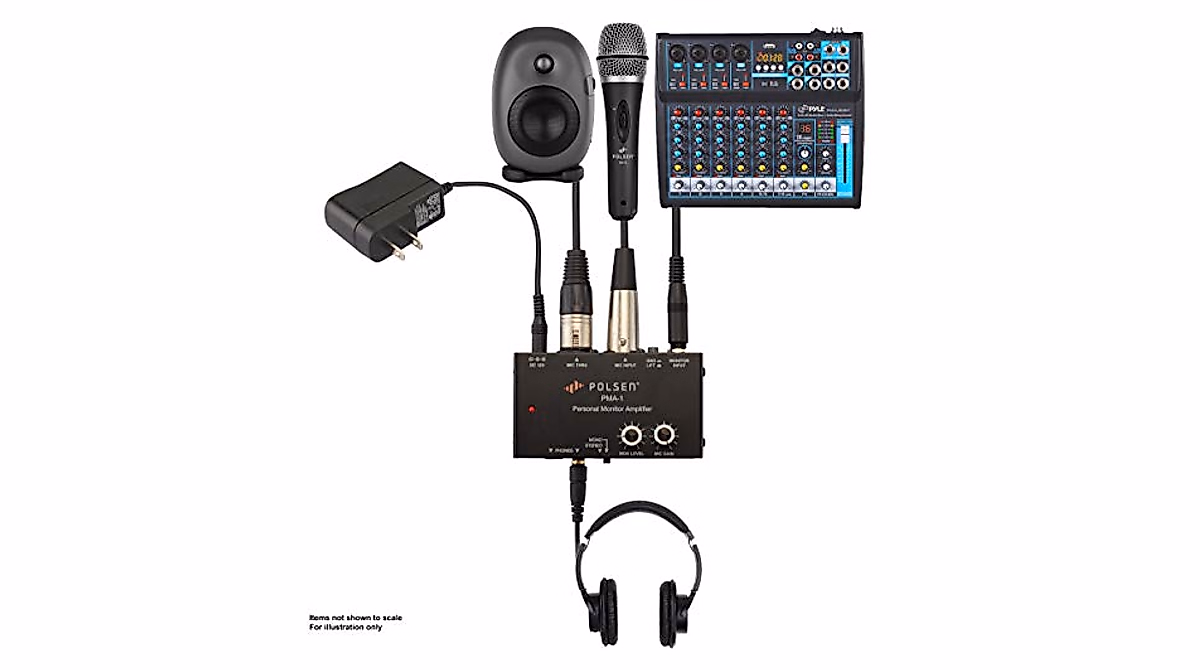POLSEN PMA-1 Monitor Amplifier - Simple & Versatile