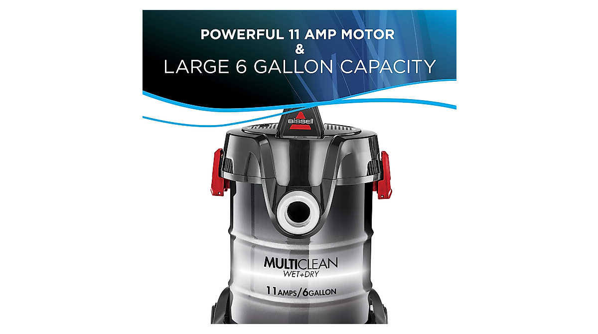 Bissell MultiClean Wet/Dry Garage &amp; Auto Vacuum Cleaner (2035M ...