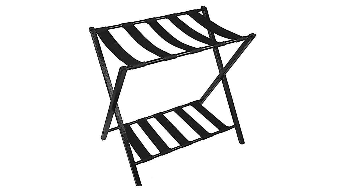 Folding Luggage Rack for Guest Rooms & Hotels