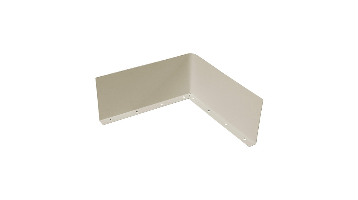 Bueyfolt 2Pcs Aluminum Gutter Splash Guards for Roof Valleys