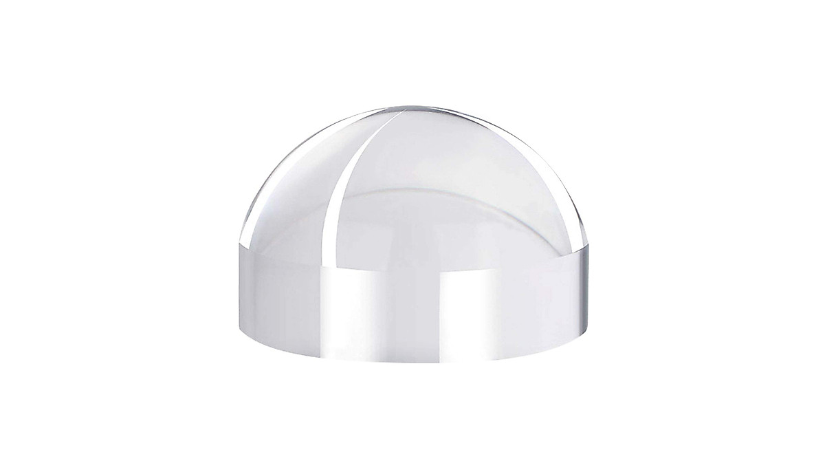40X Crystal Dome Magnifier - Portable 25MM Acrylic Reading Loupe