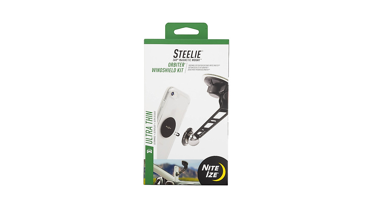 Nite Ize Steelie Orbiter Windshield Mount Kit - Low Profile Car ...