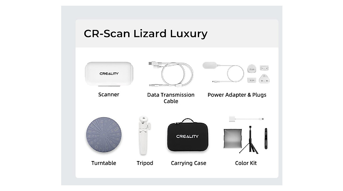 Creality 3D Scanner - Portable High-Precision Color 3D Scanning