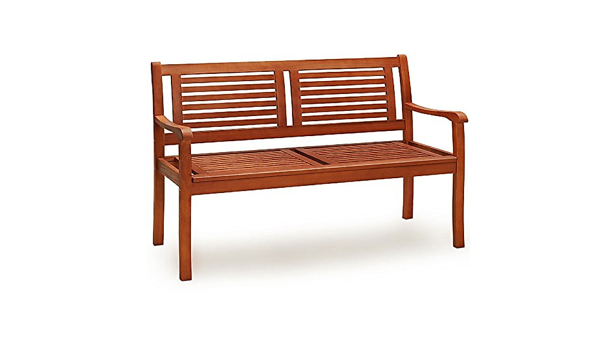 Cucunu Eucalyptus Outdoor Bench | 350 Lbs Capacity