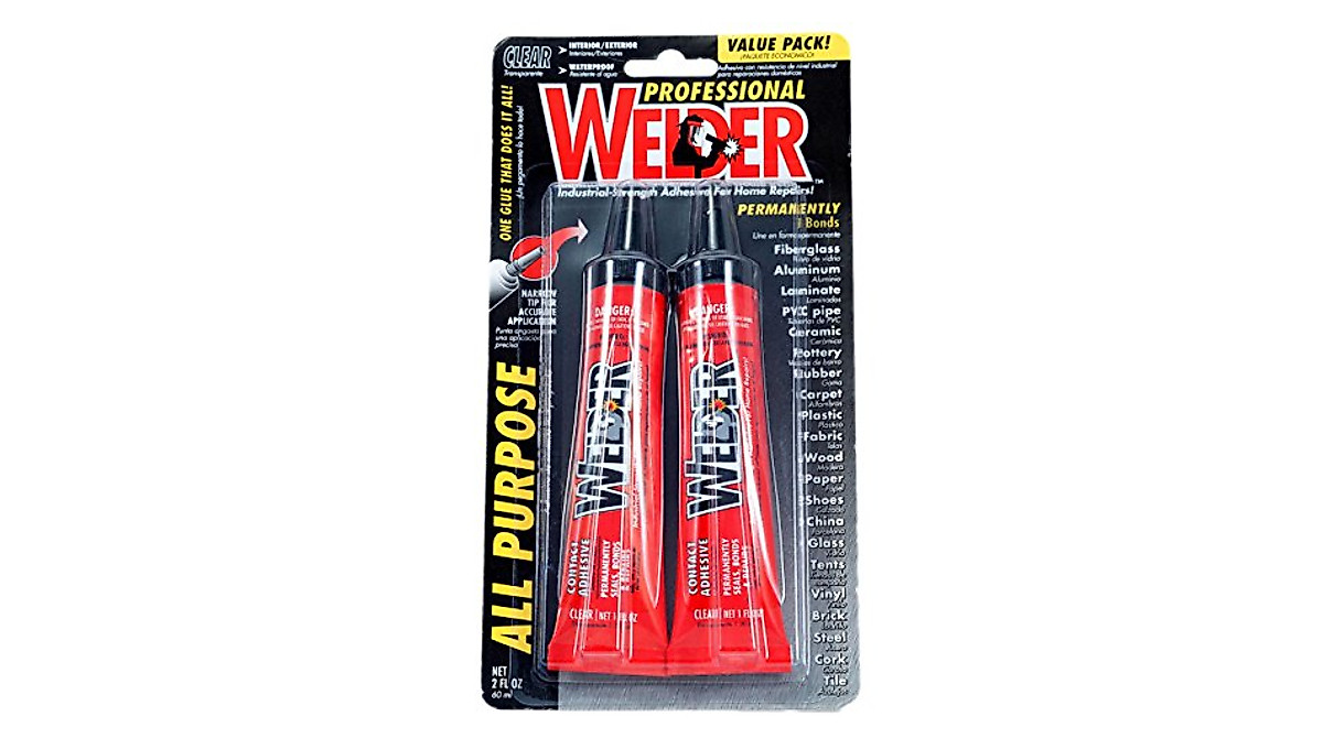 WELDER Homax 730657 Professional Adhesive - Strong Waterproof Bond