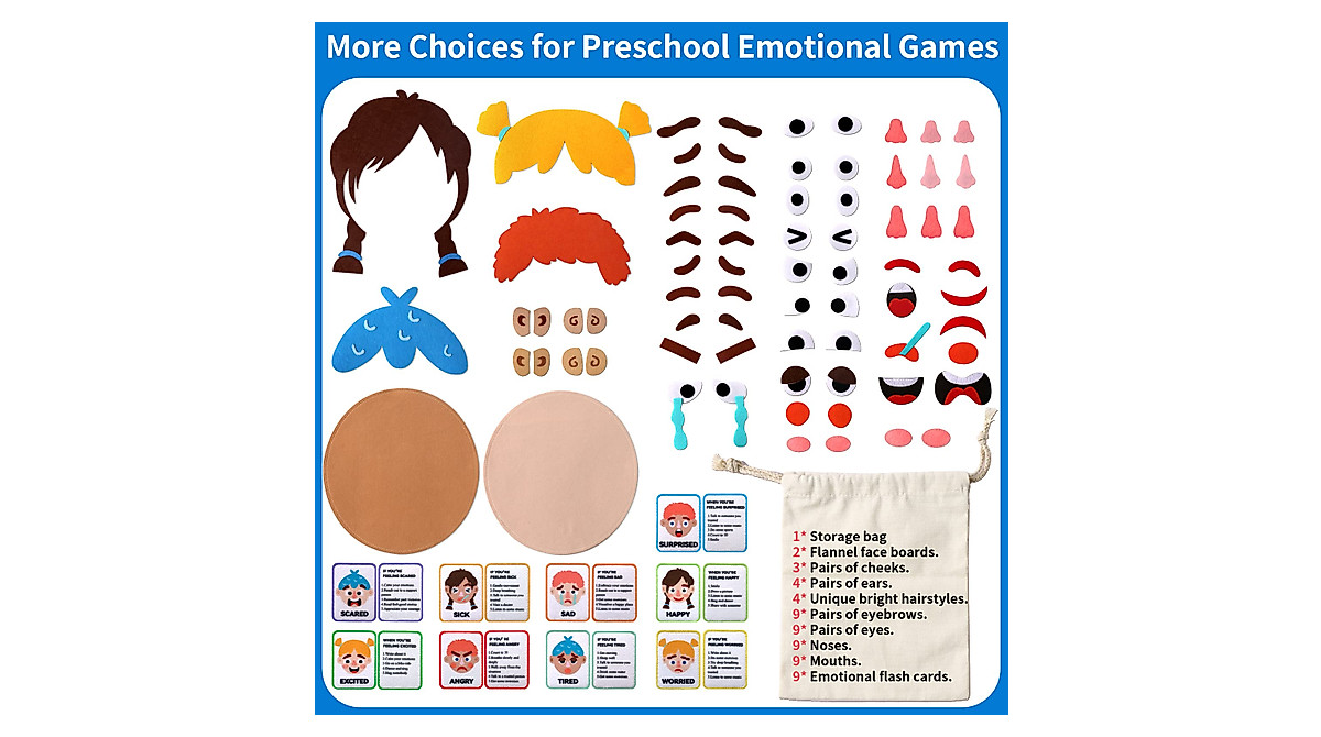 Social Emotional Learning Toys for Kids - Montessori Autism Materials