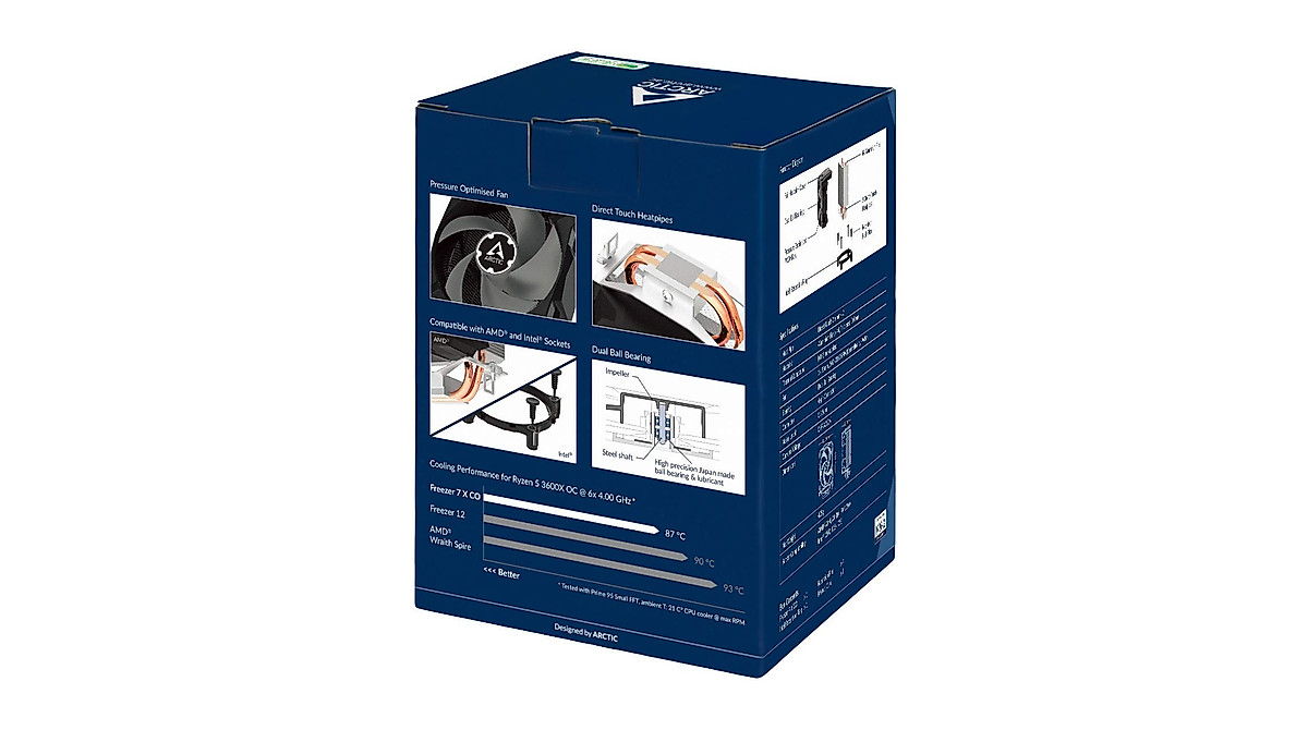 ARCTIC Freezer 7 X CO: Compact CPU Cooler