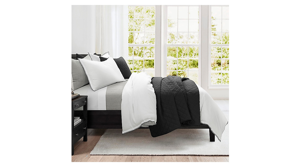 Lush Decor Hampton Duvet Cover Set - Elegant Hotel Style Bedding