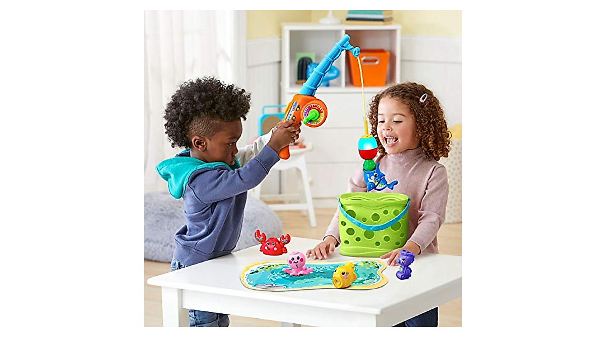 VTech Jiggle and Giggle Fishing Set - Educational Toddler Toy