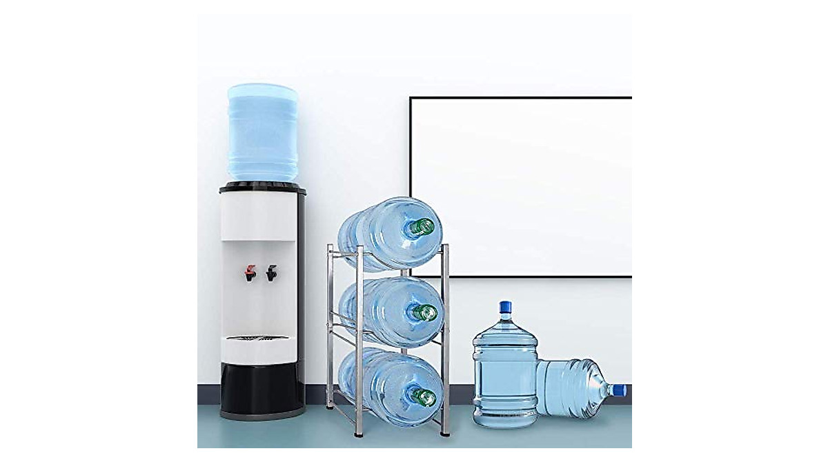 3-Tier Water Cooler Jug Rack for Home & Office