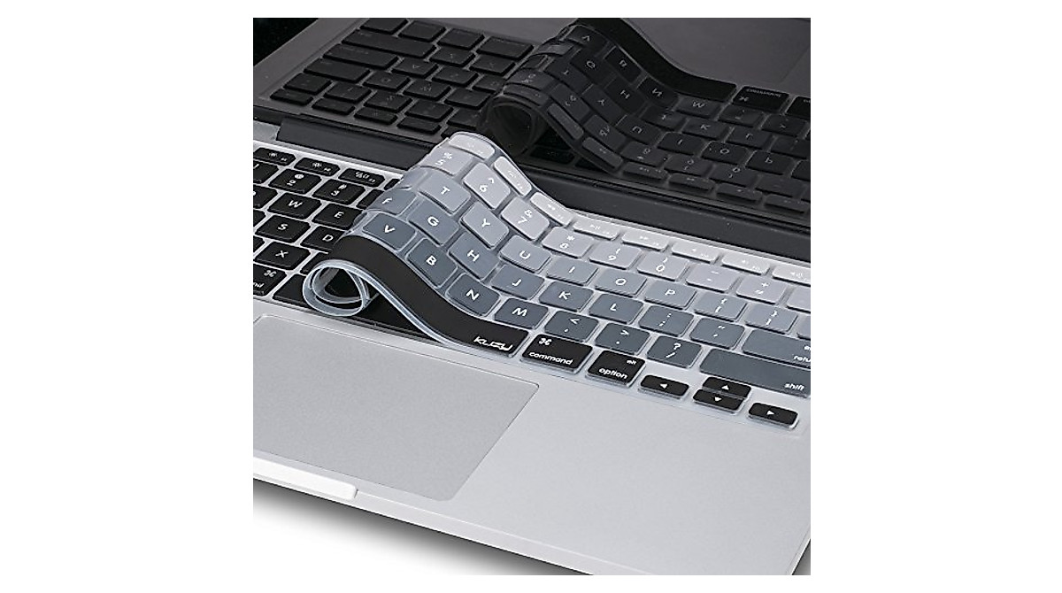 Kuzy Gray Ombre Keyboard Cover for MacBook & iMac
