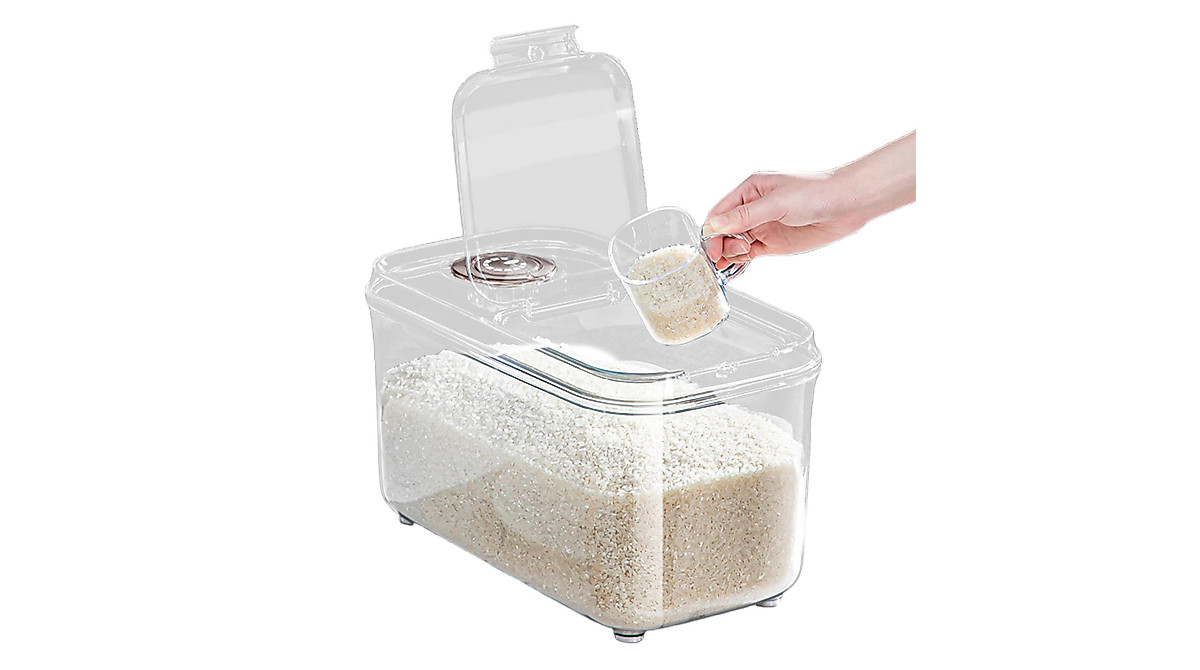 Airtight Rice Storage Container | Organize Your Grains