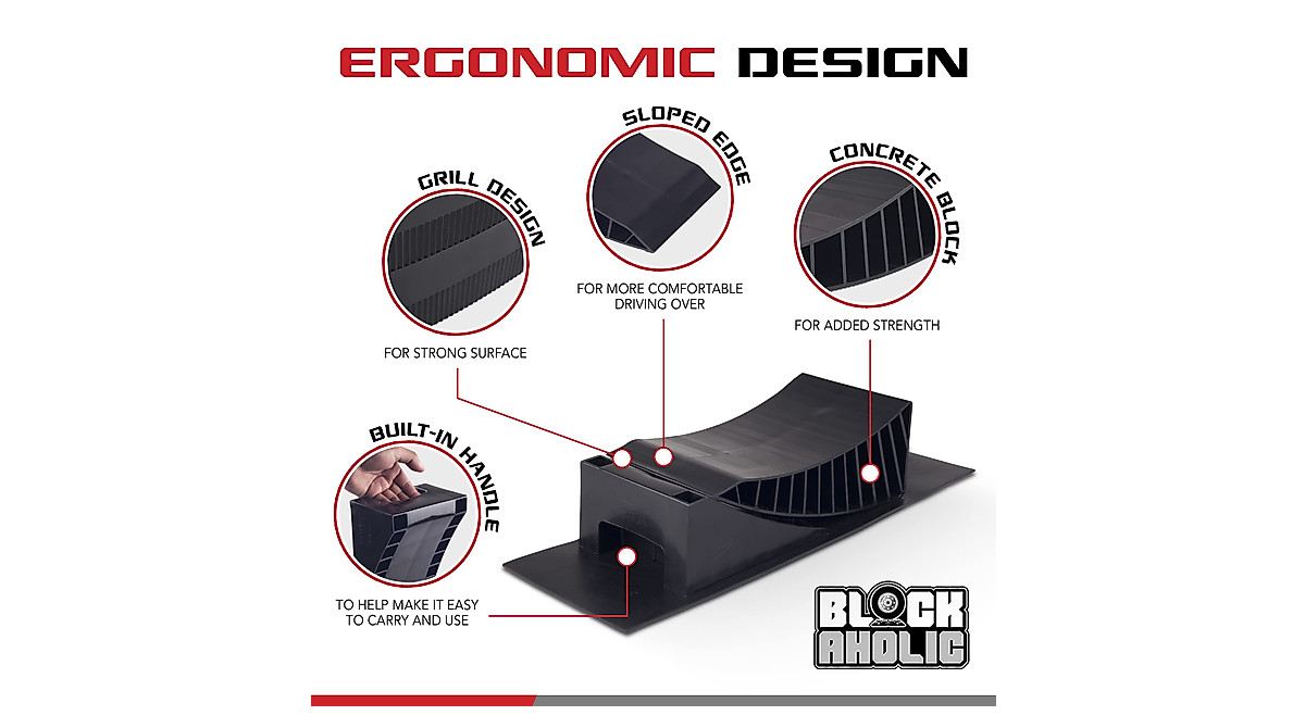 EZ RV Leveler Ramps - Effortless Leveling for Campers